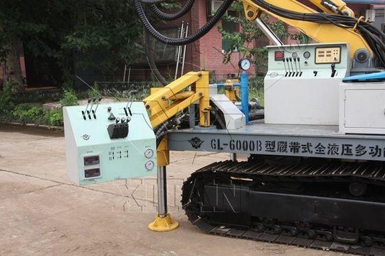 GL-6000S 200M depth Full Hydraulic Crawler Rotary Drilling Rig for Construction Work