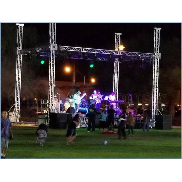 15-18 градусов твердости Серебряный алюминиевый DJ Truss System для компаний по производству событий