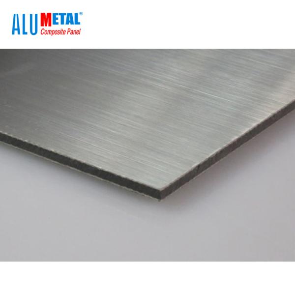 Os painéis de revestimento compostos de alumínio decorativos do PE de 1000MM cobrem 6mm de aço inoxidável FEVE