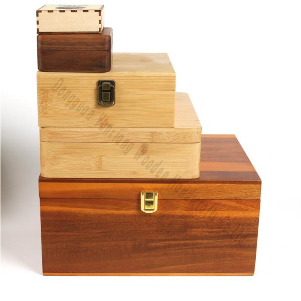 Custom Engraved Wooden Keepsake Box Personalized Jewelry Organizer