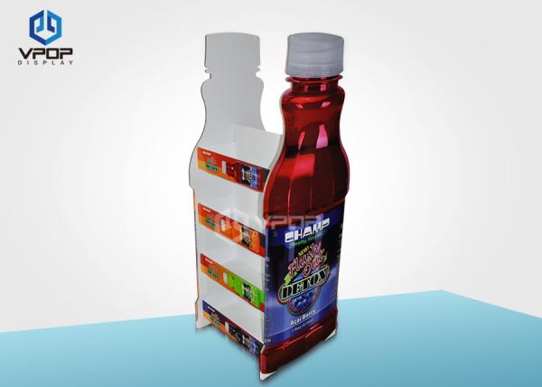 Plastic Pegs Cardboard Hook Display 4C Offset Printing For Clothes Promotion