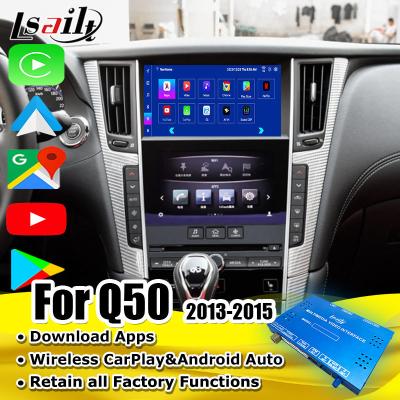 Android 11 Smart Infotainment Module para Infiniti Q50 2013-2015 Sistemas de integração multimídia no carro, CarPlay Box