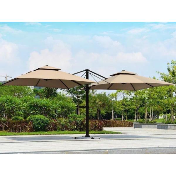 Awning Polyester Fabric Outdoor Patio Umbrella Waterproof Sun Shade For Patio