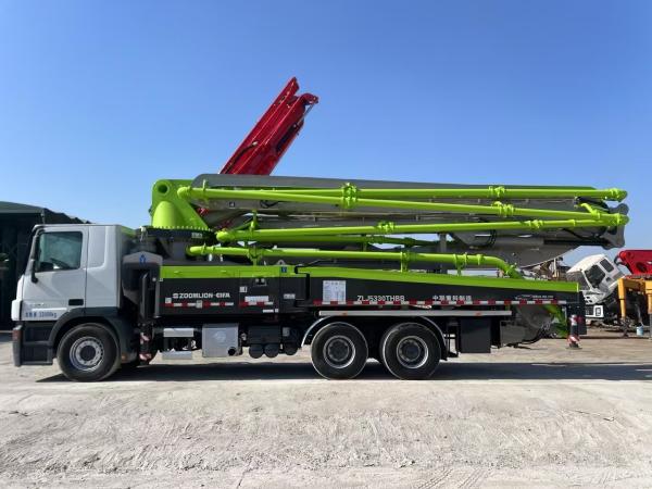 Zoomlion 47m Boom Pump Truck for construction site, for sale at preferential price