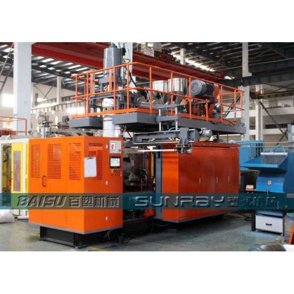 Square Bottle Blow Moulding Machine , 50 Liter Plastic Drum Hdpe Blow Moulding Machine SRB90