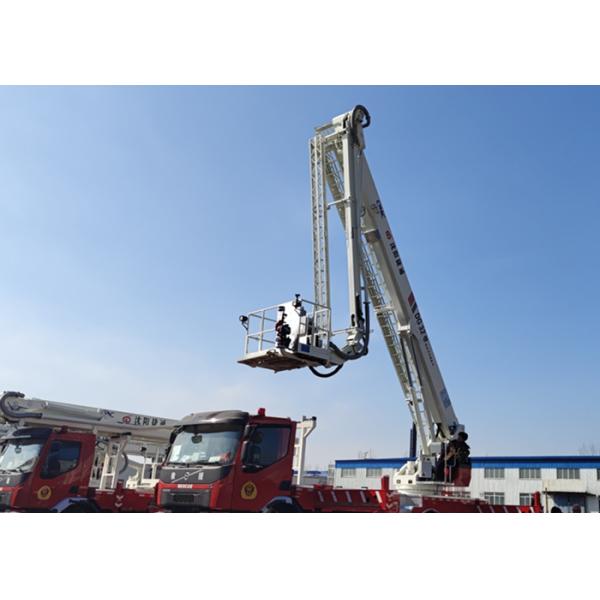 60 метров тележки пристрелки шкалой гидравлического отделения пожарной охраны высоты деятельности воздушной