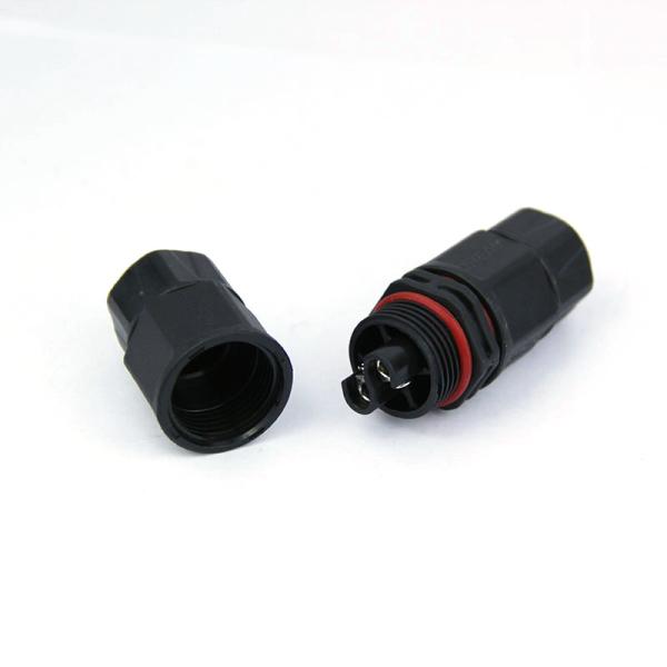 Водоустойчивый на открытом воздухе соединитель винта Пин соединителей 3 освещения