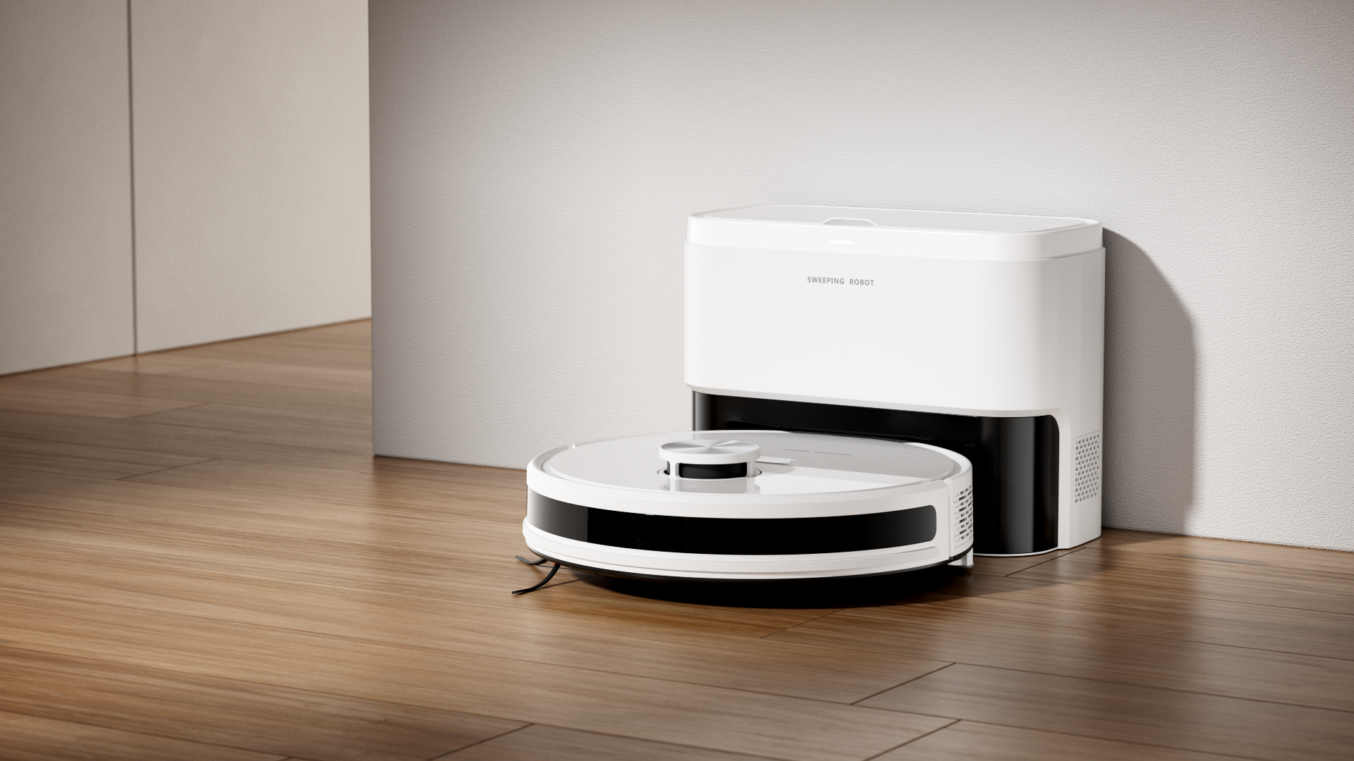 14.8V Robot Vacuum Cleaner 240ml Water Tank 3000pa Powerful Cleaning Performance