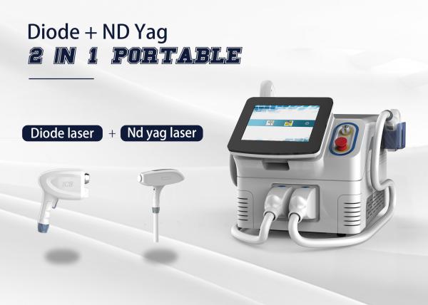 Professional Q Switch Yag Laser Machine , Long Pulsed Nd Yag Laser Machine Multi Head