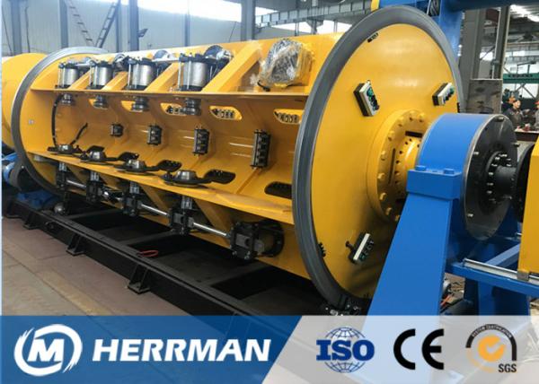 da transmissão à terra rígida de alta velocidade do eixo de Strander máquina rígida de Strander Strander do cabo do motor 132KW