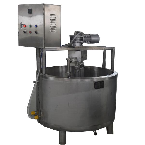 200KG-2000KG Capacity Stainless Steel Cheese Pasteurization Vat for Food Beverage