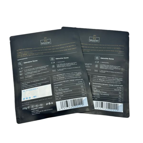 Factory Customizable Freezer Bags for Food Packaging for Dumplings Printing Surface Handling