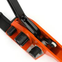 Manual PET Strapping Tensioner for 9-19mm Bands Orange JPQ19R