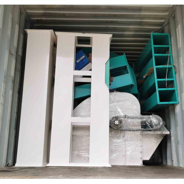 20 Ton/H galvanizaron el elevador de cubo para Paddy Drying Plant