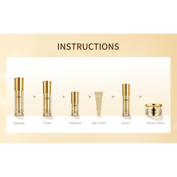 Cosméticos para el cuidado de la piel y el rostro Conjunto de productos Control de aceite Esencia rica en vitaminas