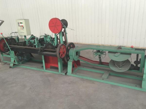 Straight and Reverse Twisted Barbed Wire mesh Machine with High Speed