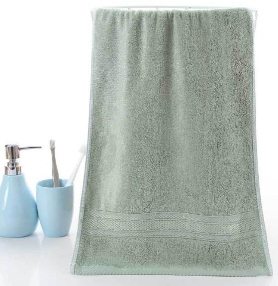 34 X 75cm Cellulose Cleaning Cloths Bamboo Fiber Bath Towels