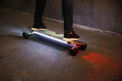 Popular Led Light Hub Motor Electric Longboard Battery Powered Long Lasting