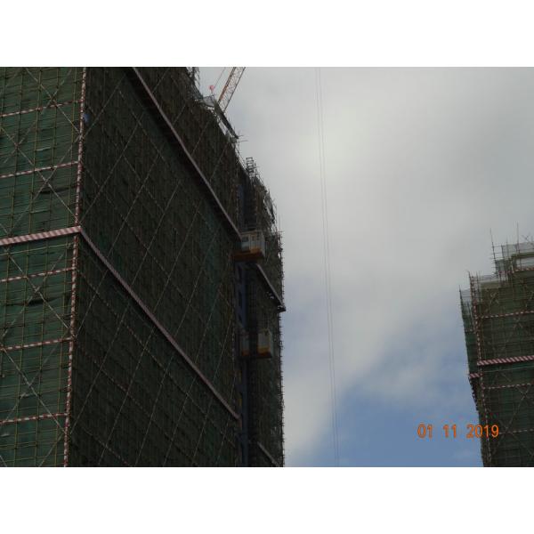 Rack & Pinion Material Trasportation VFD Construction Site Lift