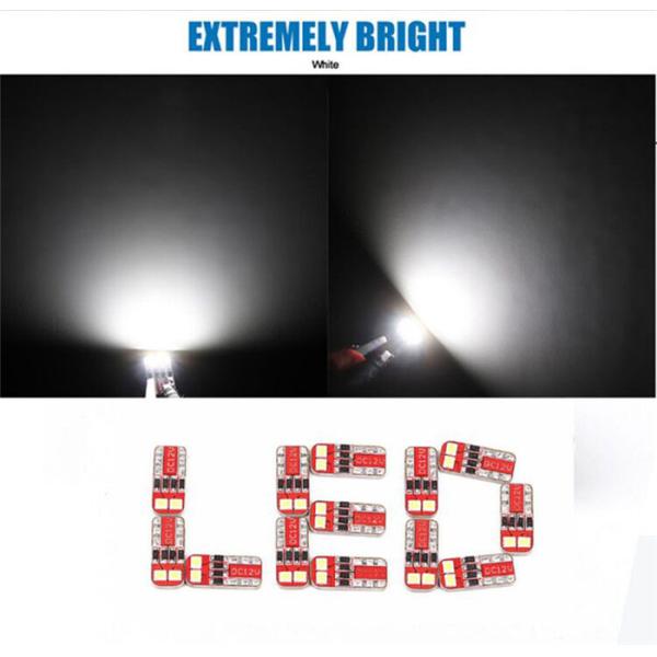 T10 W5W 168 194 2835SMD Car Interior White LED Lights