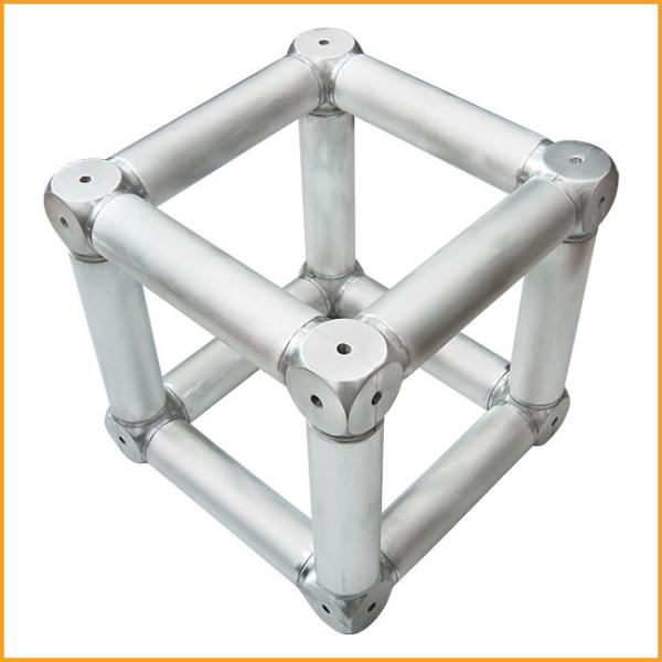 Spigot Aluminum Alloy Stage Truss Coupler With Six Corner Coupler