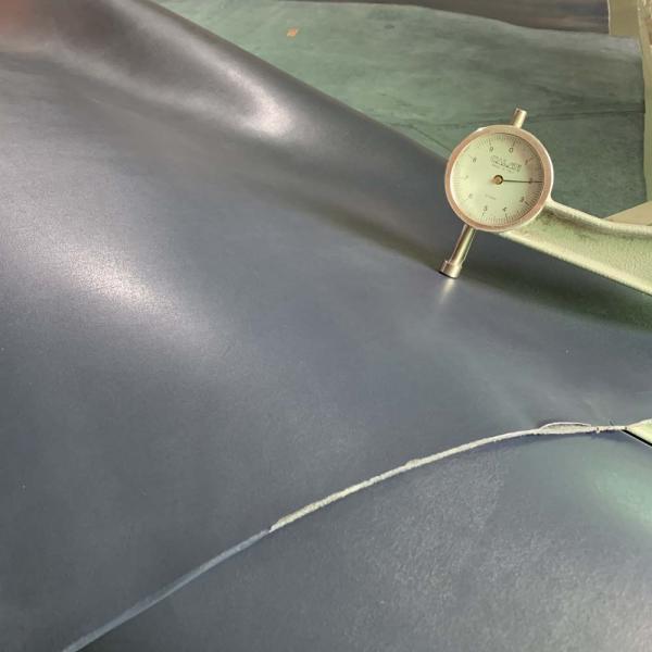 Bovine Split Finished Microfiber Leather For Shoe Tear Strength 30N