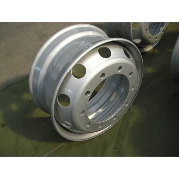 Customizable  China Steel Wheel : 22.5*9.00 Steel Rim Wheel and Tubeless Wheel  Lightweight Wheel