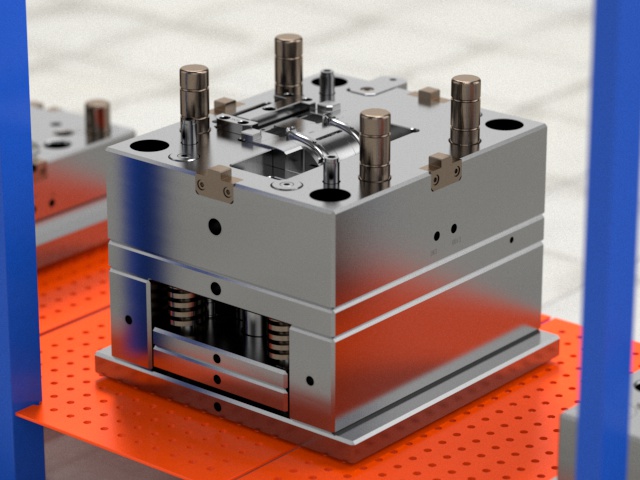 OEM / ODM: Cold Runner Injection Molding & Left + Right Transparent Eye Shell ((1+1) No.23056