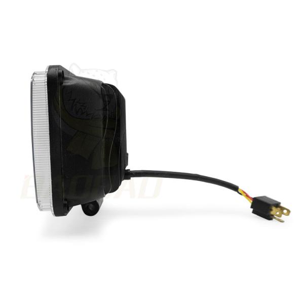 7 Inch Rectangle White Yellow 12V Universal Car Bright Work Lights