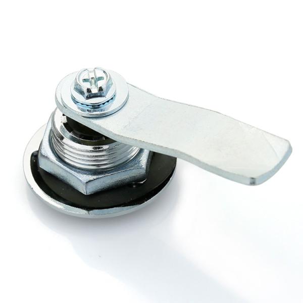 Electrical Cabinet Cylinder Cam Lock , Wear Resistant Slotted Cam Lock