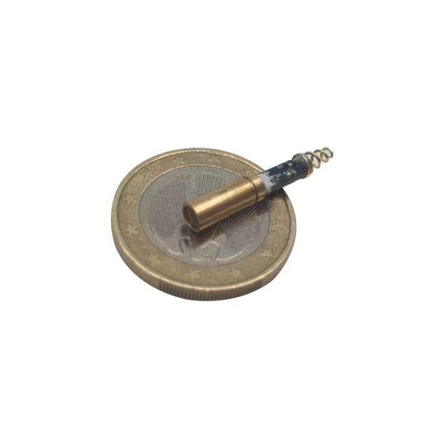 3mW Output Power and 20mm Beam Size at 10m Green Gun Sight Laser Module for High Stability