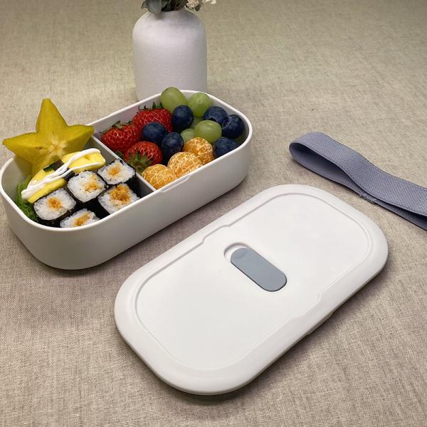 Go Outside 1-Layer Custom Logo Band Bento Box for Soup Fridge Microwave Safe BPA Free