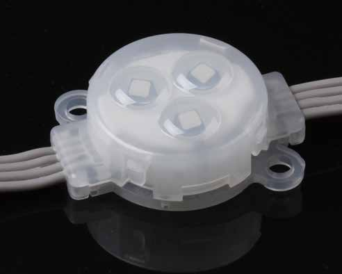 30mm DC12V Outdoor RGB LED Point Light IP67 Waterproof Led Pixel Lights