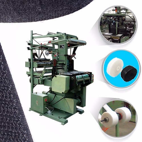 Semi-automatic Hook And Loop Needle Loom with ≤ 80 dB Noise Level and 10 Shafts for Narrow-Width Fabric Weaving