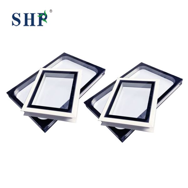 Contamination Proof Airtight Clean Room Window Hollow Window  For PCR Lab HIV Lab