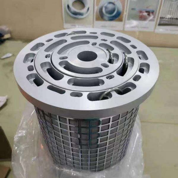 Stainless Steel Mesh Parallel Oil Filter Element For Power Plant