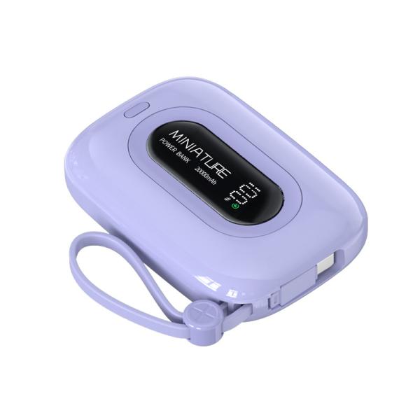 20w Pd 22.5w Super Fast Charging Power Bank for iPhone 90.6*62*28mm ABS PC Mini Size