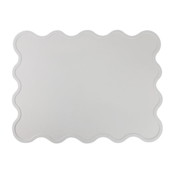 Esteiras de lugar personalizadas livres do silicone de PBA, esteira 30cm do silicone da mesa de jantar 40cm