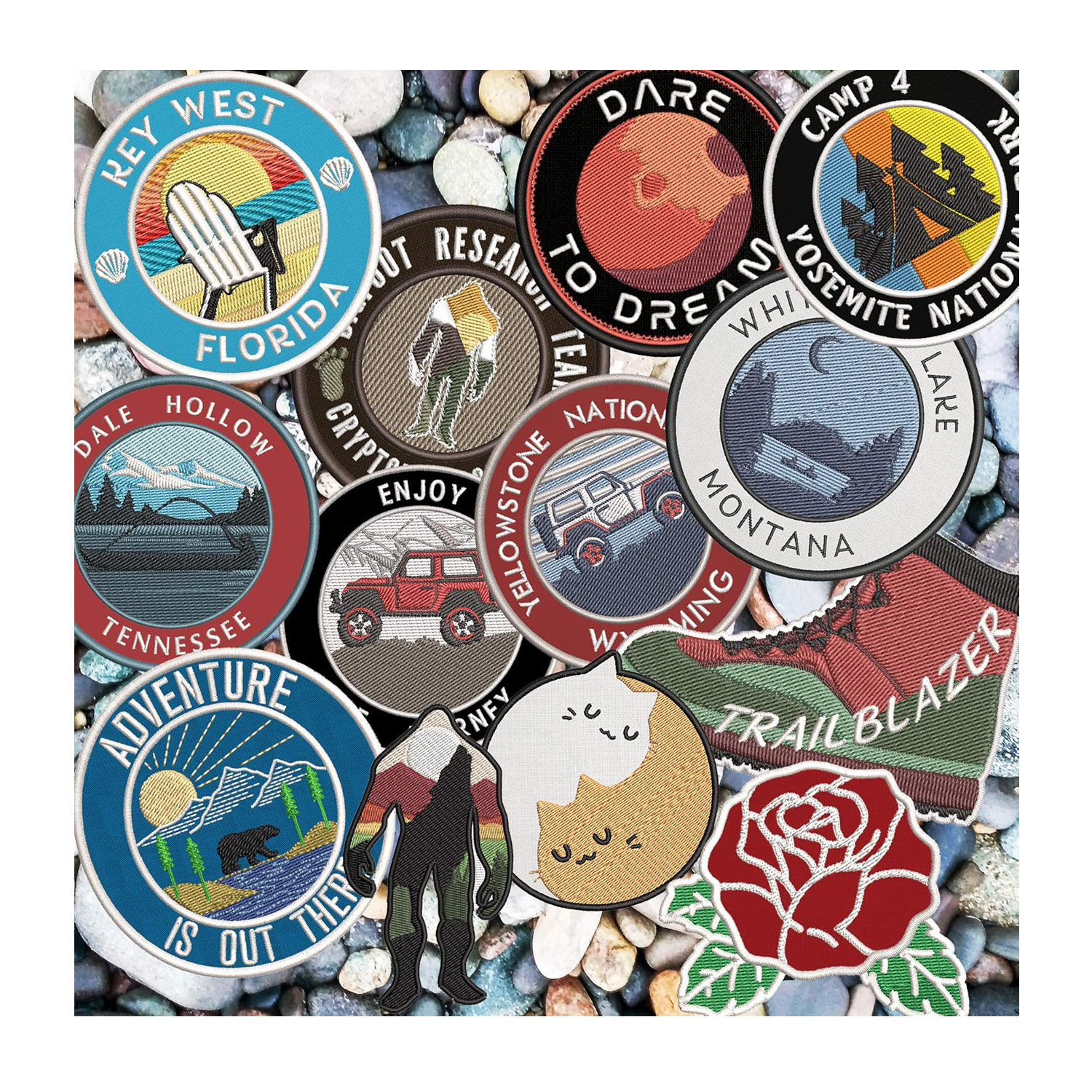 Hot-Selling Cartoon Character Embroidery Patch High Quality Clothing Embroidery Patch