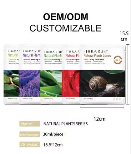 Fruit Natural Vitamin C Face Beauty Masks Skin Care Sheet Facial Skin Care Mask Face Sheet Mask