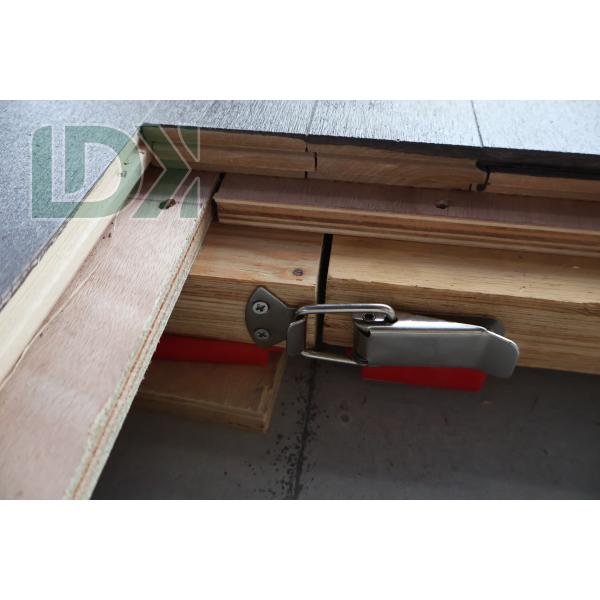 Lighting-Enabled Steel Frame Panoramic Squash Court Glass Wall For Outdoor Squash Venues