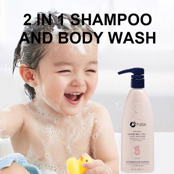 2 In 1 Baby Lavender Body Shampoo And Shower Gel Vitamins Panthenol 473ml