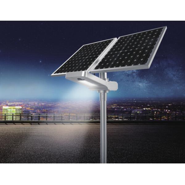 Highway High Power Solar Street Light 3000K-6500K With Bridgelux LED Chip