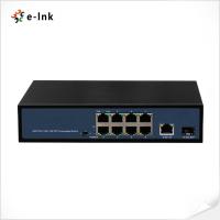 8 puertos 10/100/1000T 802.3at PoE + 1 puerto Ethernet de enlace ascendente + 1 puerto Gigabit SFP Ethernet Switch