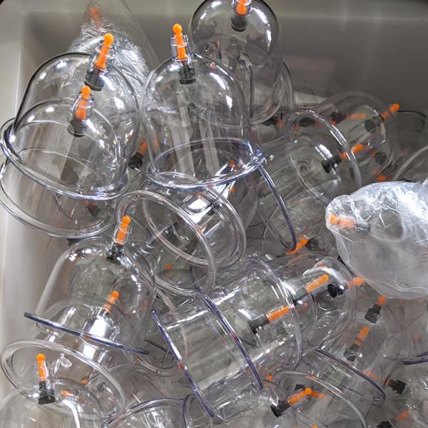 1000 MIX Best Sales Plastic Body Massage Cups for Hijama Cupping Vacuum of Single Size