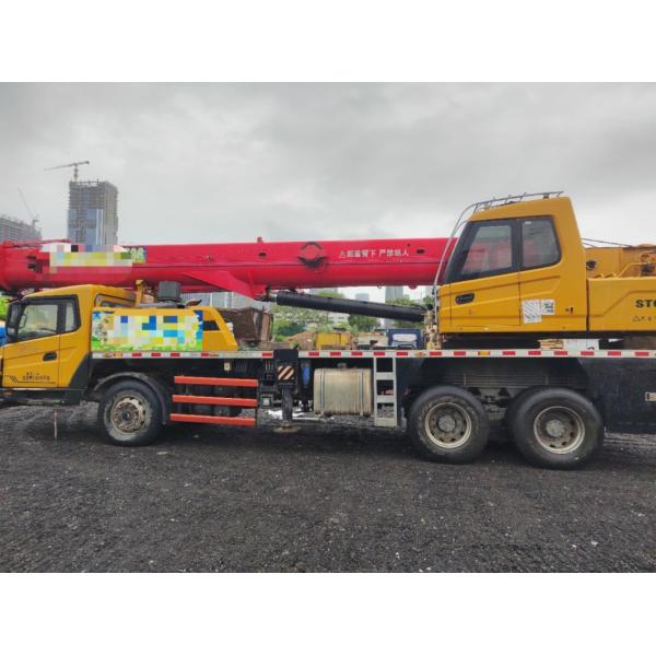 Certified Stc250s Mobile Crane 25 Tons Hydraulic Truck Crane with Folding Design
