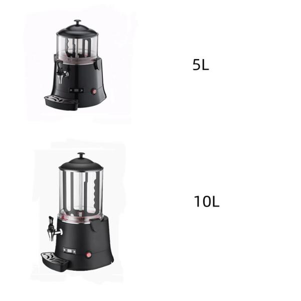 distribuidor do chocolate 10L quente rapidamente eficiente com a pá de mistura mais forte