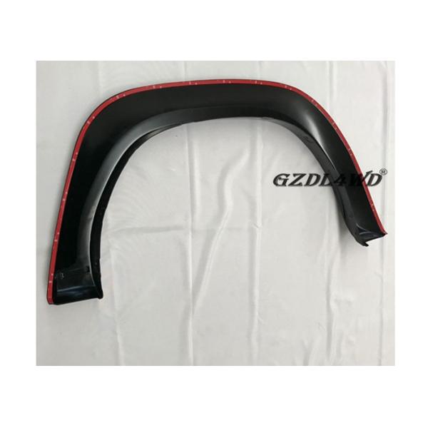 Smooth Black Wheel Arch Flares TRD Style Fender Flare Kits For Toyota Hilux Revo SR5 2015 2016