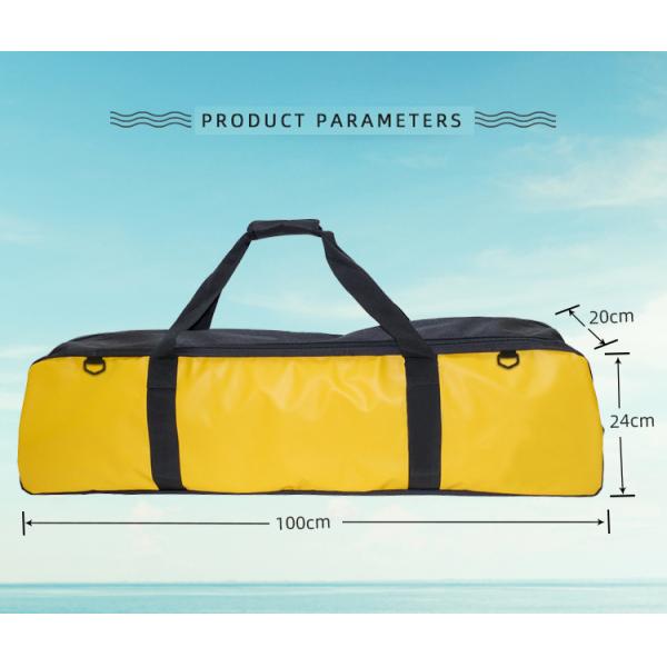 100*25*50cm Diving Long PVC 500D Fin Backpack waterproof duffel bag