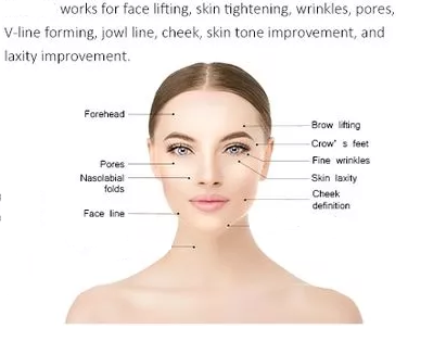 Многофункциональная кожа машины Rf Microneedle затягивая красоту глаза поднимаясь